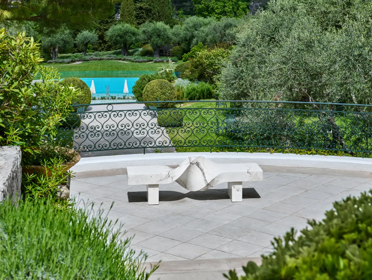 Oeuvre de Philippe Cramer au Château Saint-Martin & Spa à Vence