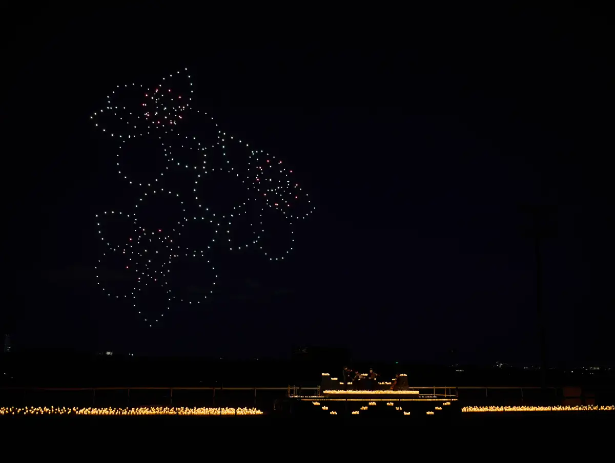 DroneArt Show Hippodrome de la Côte d'Azur