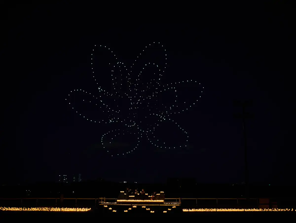 DroneArt Show Hippodrome de la Côte d'Azur