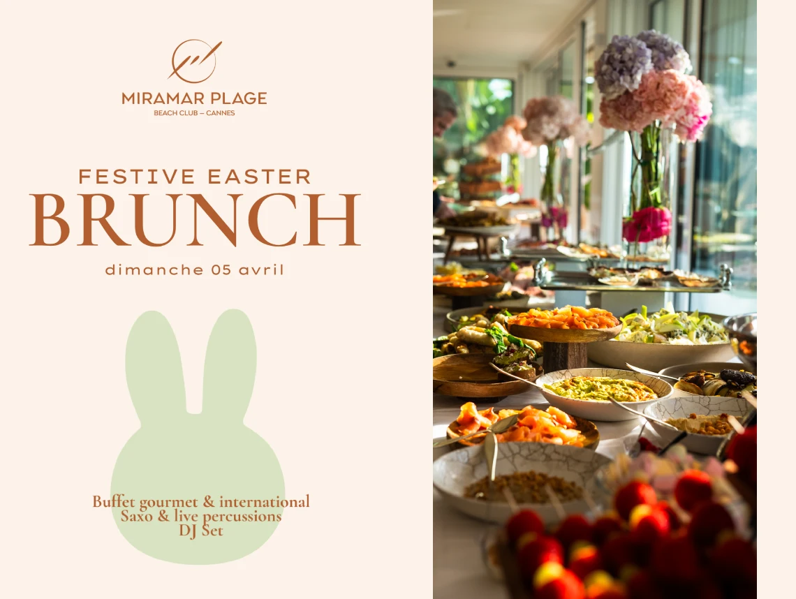 Miramar Plage Brunch Pâques