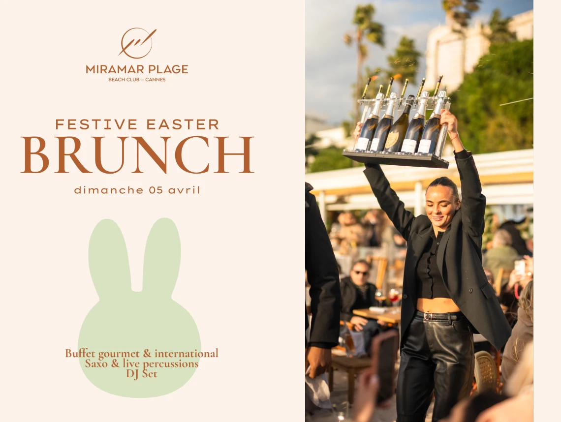 Miramar Plage Brunch Pâques