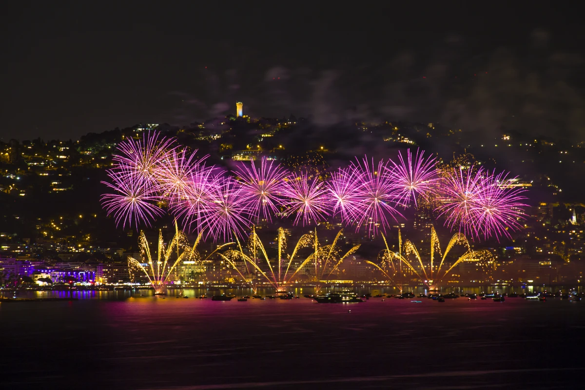 Festival d’Art Pyrotechnique de Cannes 2026 : six soirées de feux d’artifice dans la baie de Cannes