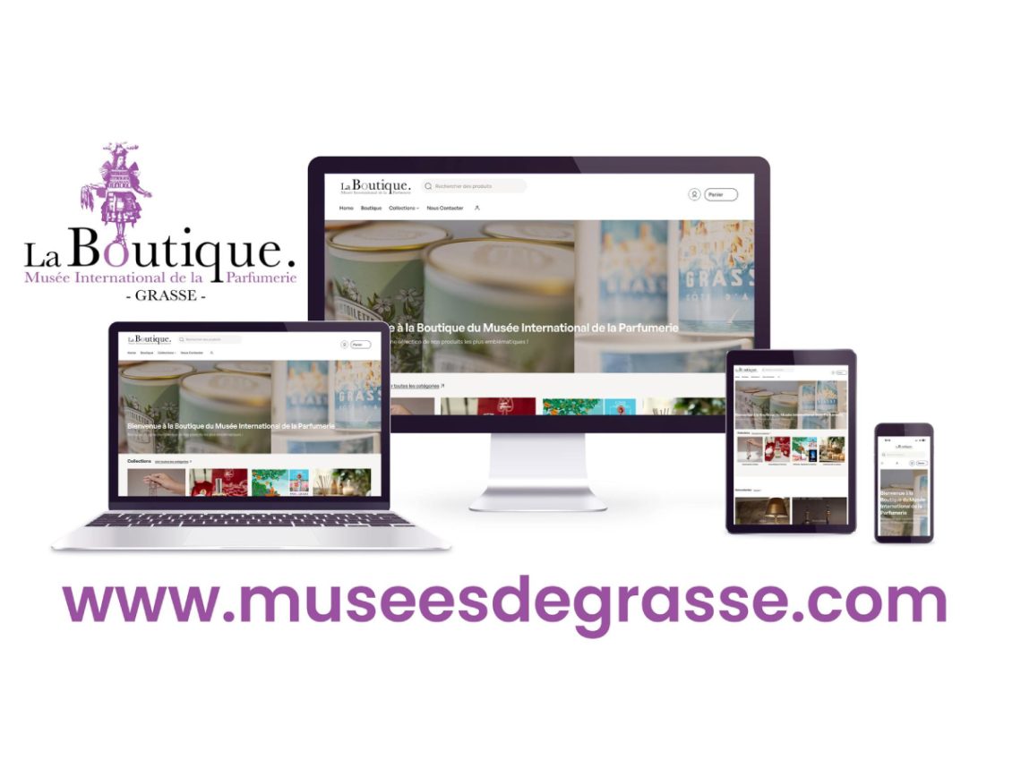 Nouvelle Boutique en Ligne du Musée International de la Parfumerie