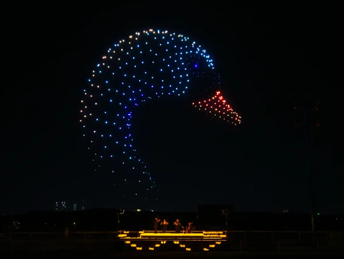 DroneArt Show Hippodrome de la Côte d'Azur