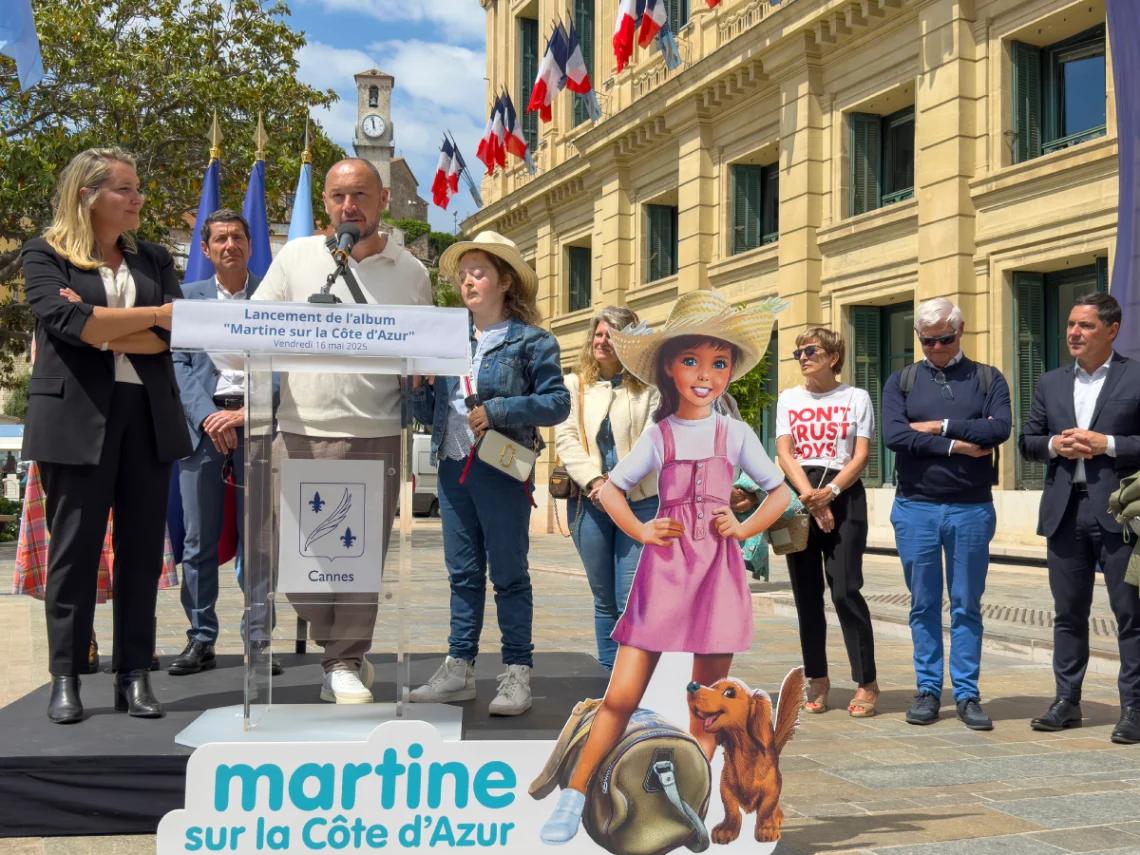 Lancement du livre pour enfants "Martine sur la Côte d’Azur" à Cannes