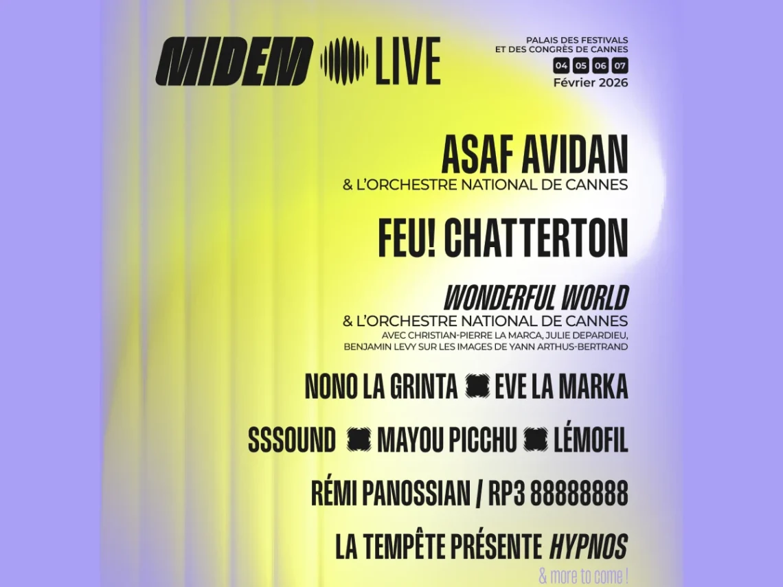 MIDEM 2026 : 60 ans au coeur de l'industrie musicale mondiale