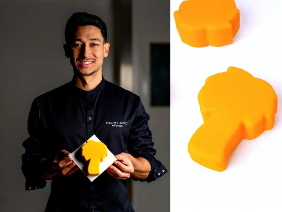 Le Palmier, nouveau dessert signature du Chef Philippe Tayac