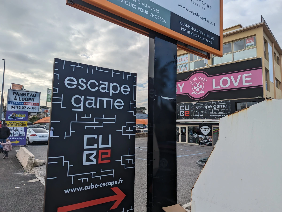 Escape Game Cube Villeneuve Loubet