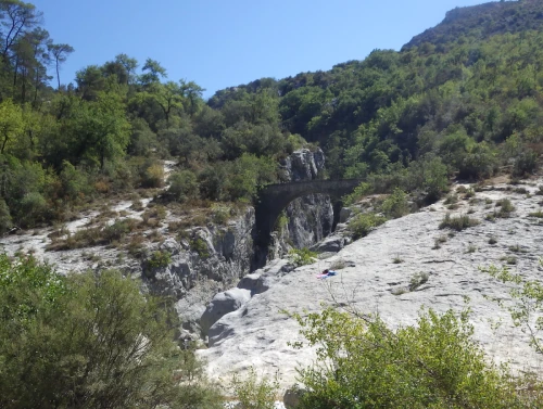 pont des cerises à Gilette 06