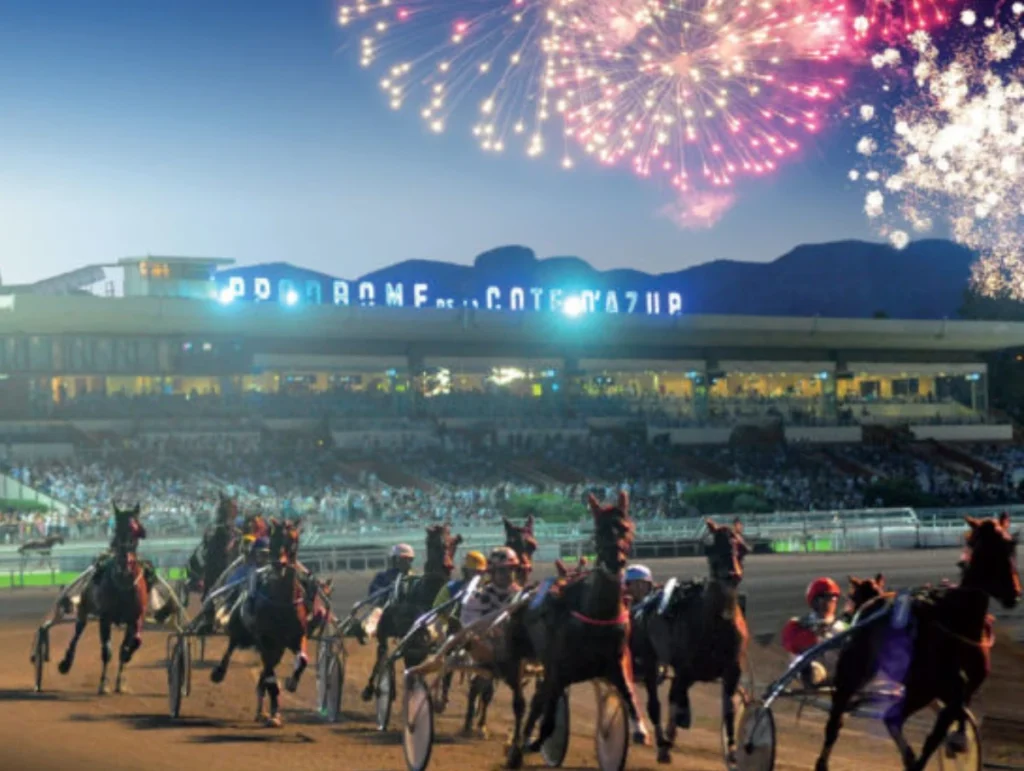 Hippodrome Côte Azur feux d'artifices