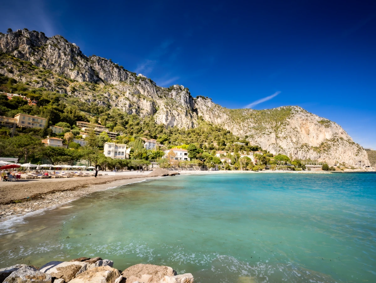 Plage de la Petite Afrique Beaulieu sur Mer © Clément Vautel