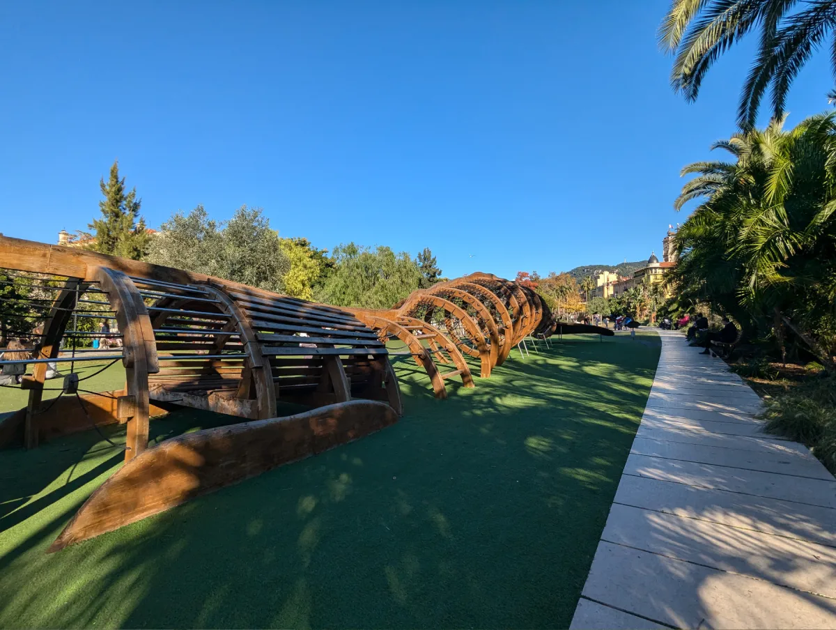 Promenade paillon Nice