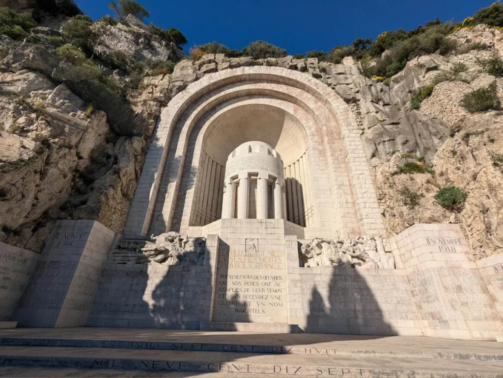 Monument Morts Nice Cote Azur