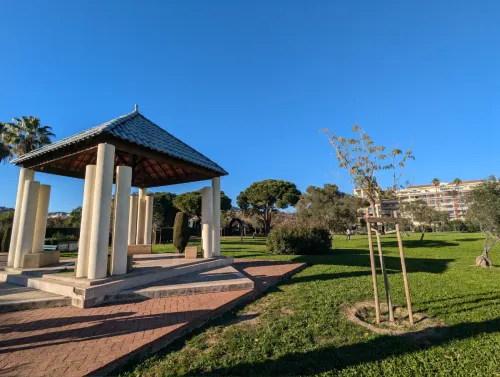 Kiosque Parc Exflora Antibes