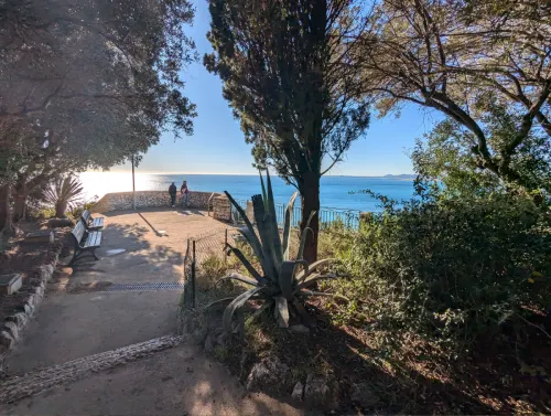 Vue panoramique baie des anges Nice