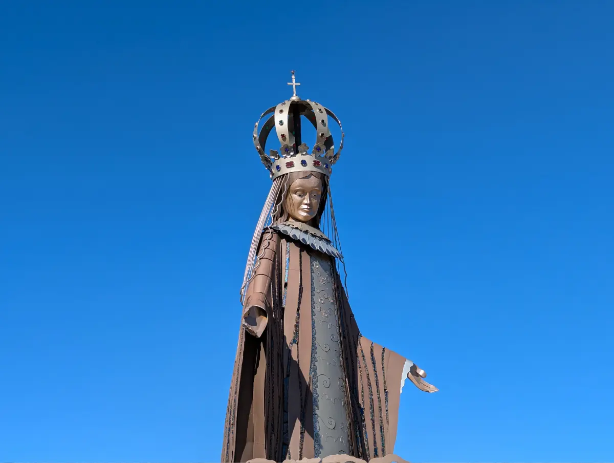Sculpture Notre Dame d'Afrique - Théoule sur Mer