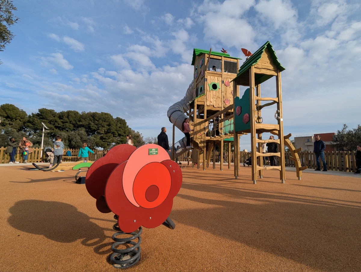 Aire de jeux pour enfant Antibes Estagnol