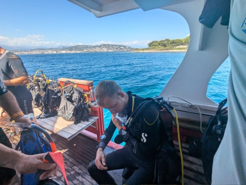 Plongée en Méditerranée Mandelieu Cote Azur