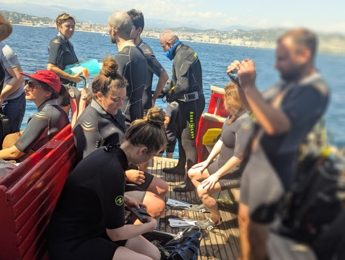 Cours de plongée mandelieu