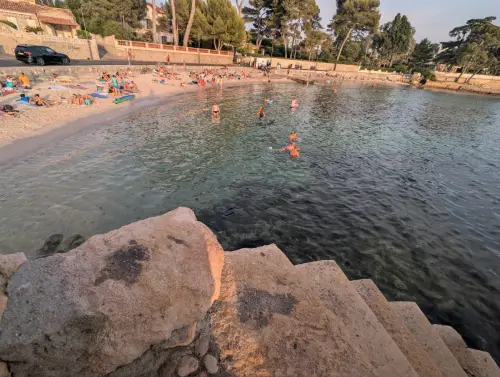 Plage des Ondes Cap Cote Azur