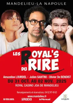 Du 31 octobre 2025 au 2 novembre 2025 : Les Royal's du Rire