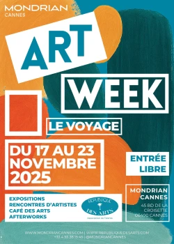 Du 17 au 23 novembre : Art Week - Le voyage