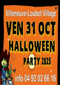 Vendredi 31 octobre 2025 : Halloween party
