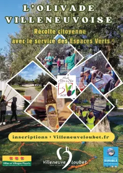 Samedi 8 Novembre : Olivade Villeneuvoise