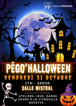 Vendredi 31 octobre 2025 : Pégo’Halloween