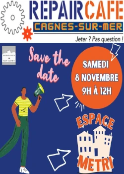 Samedi 8 novembre 2025 : Repair'Café