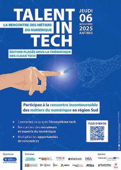 Jeudi 6 novembre 2025 : "Talent in tech" - La rencontre des métiers du numérique
