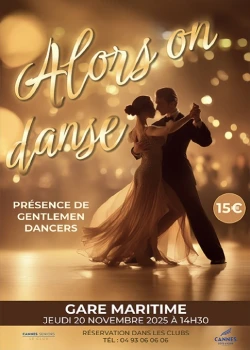 Jeudi 20 novembre 2025 : Alors on danse…