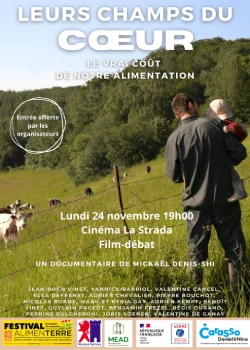 Lundi 24 novembre 2025 : Film-débat « Leurs champs du cœur »