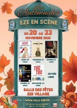 Du 20 au 23 novembre 2025 : Eze en scène