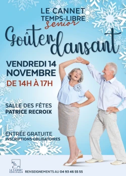 Vendredi 14 novembre 2025 : Goûter dansant