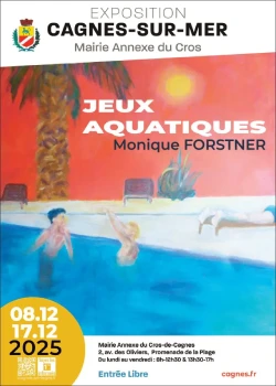 du 8 au 17 décembre 2025 : Exposition « Jeux aquatiques »