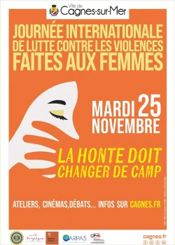 Mardi 25 novembre 2025 : Lutte contre les violences faites aux Femmes