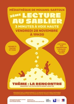 Vendredi 28 novembre 2025 : 3ème lecture au sablier