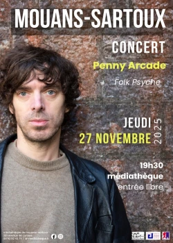 Jeudi 27 novembre 2025 : Concert Penny Arcade