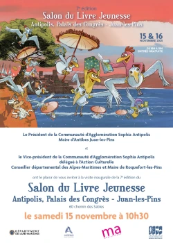 Les 15 et 16 novembre 2025 : Salon du Livre Jeunesse