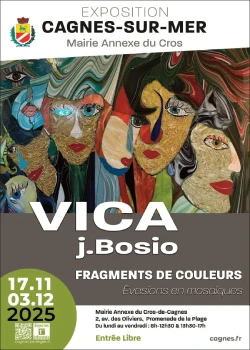 Du 17 novembre au 3 décembre 2025 : Exposition "Fragments de couleurs"