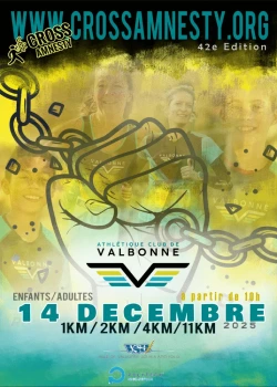 Dimanche 14 décembre 2025 : Cross Amnesty