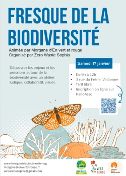 Samedi 17 janvier 2026 : Fresque de la biodiversité
