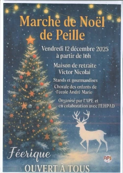 Vendredi 12 décembre 2025 : Marché de Noël
