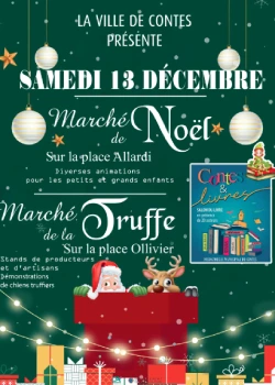 Samedi 13 décembre 2025 : Marché de Noël et de la Truffe