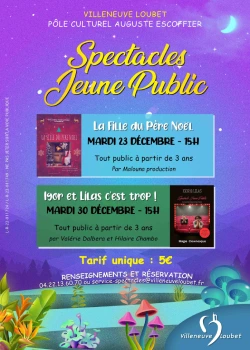 Spectacle enfant Villeneuve Loubet