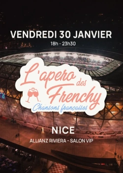 Vendredi 30 janvier 2026 : L'apéro des Frenchy