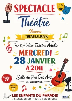 Mercredi 28 janvier 2026 : Chansons théâtralisées