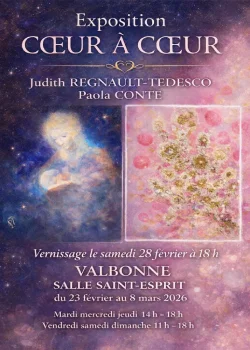 Du 23 février au 8 mars 2026 : Exposition Cœur à cœur