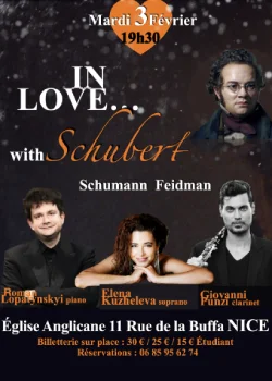 Mardi 3 février 2026 : In Love with Schubert